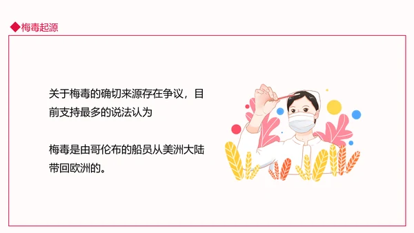 梅毒介绍PPT模板