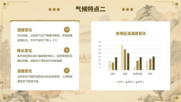 棕色立秋养生指南开启秋季健康生活PPT