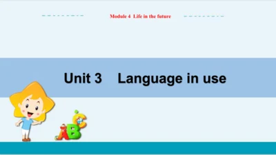 Module 4 Unit 3 教学课件-外语教研版中学英语七年级下
