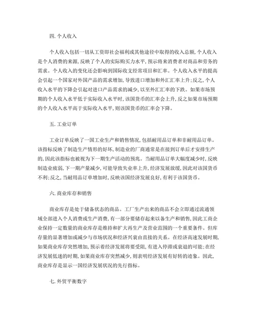 金融学小论文