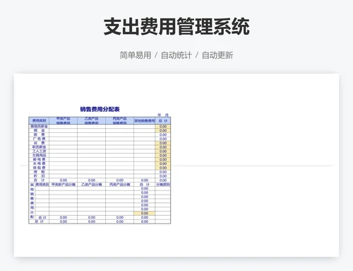 支出费用管理系统