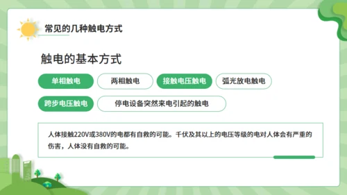 触电急救知识科普班会讲座通用PPT模板