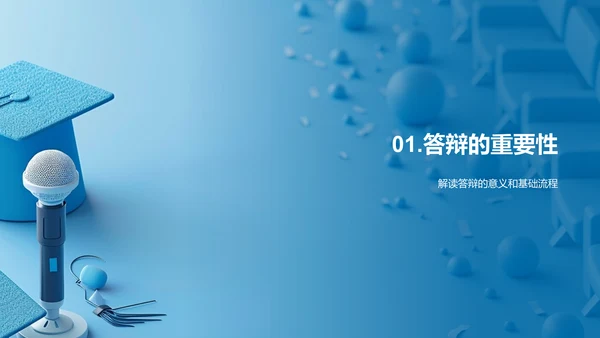 答辩技巧解析PPT模板
