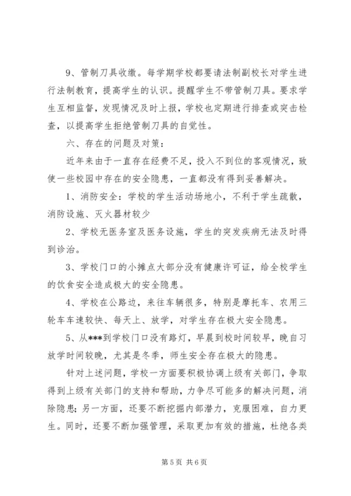 学校安全管理工作自查报告 (5).docx