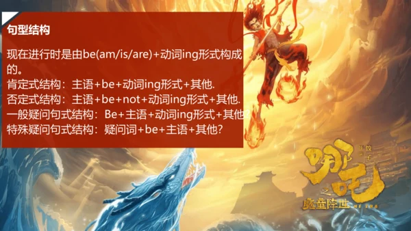 现在进行时语法