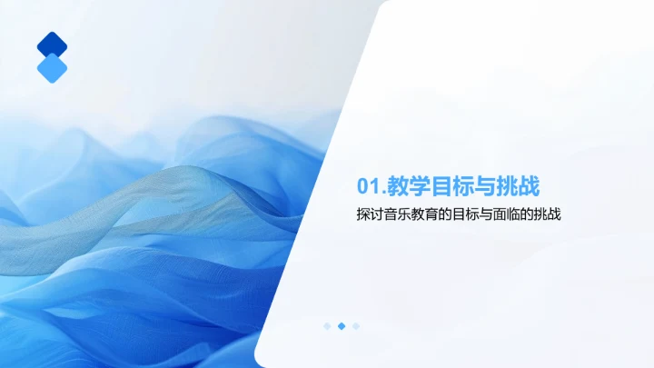 音乐教学提效策略PPT模板