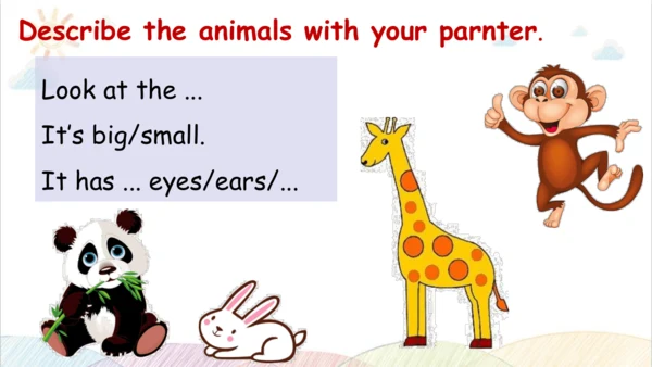 Unit 3 At the zoo PB let's learn课件 (共30张PPT)