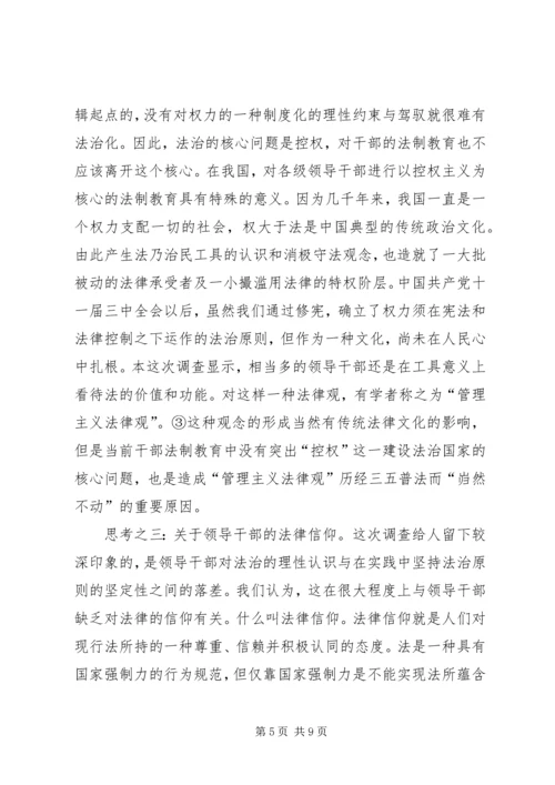 对当前党政领导干部队伍人才流失情况的调查与思考 (4).docx