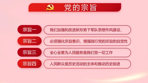 红色党支部党员代表大会工作总结PPT