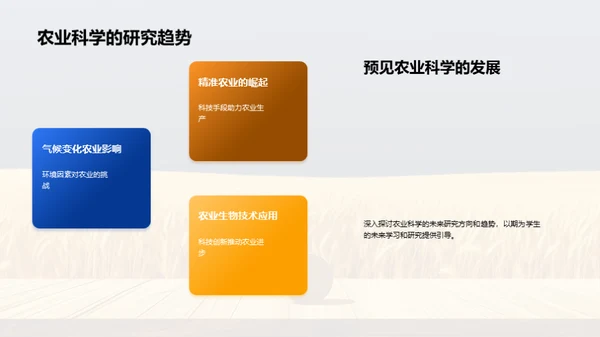 农业科学与植物生物学