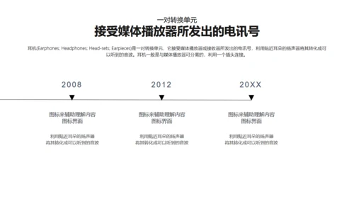 用心做设计无色主义黑白风通用PPT模板