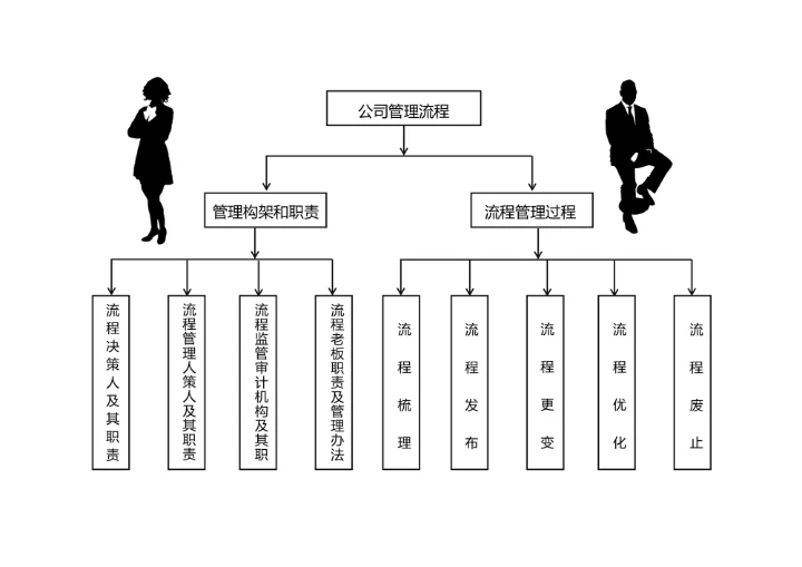 公司管理流程图