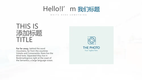 蓝色简约时尚民营医院管理工作总结动态PPT