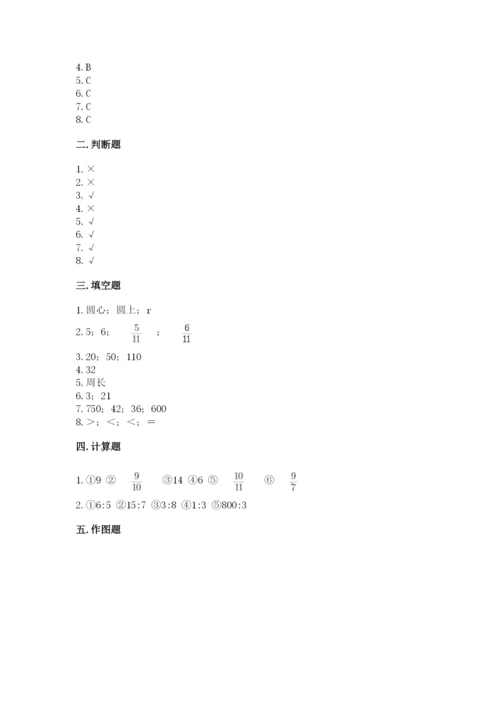 小学六年级上册数学期末测试卷（b卷）word版.docx