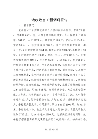 增收致富工程调研报告 (2).docx