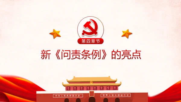 学习解读中国共产党问责条例从严治党PPT