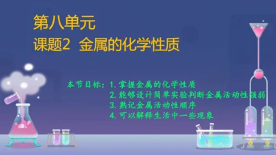 课题 2 金属的化学性质 课件(共36张PPT内嵌视频)