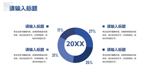 简约几何高级现代工作汇报PPT模板