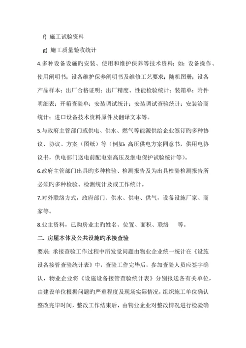 物业承接查验方案及方法.docx