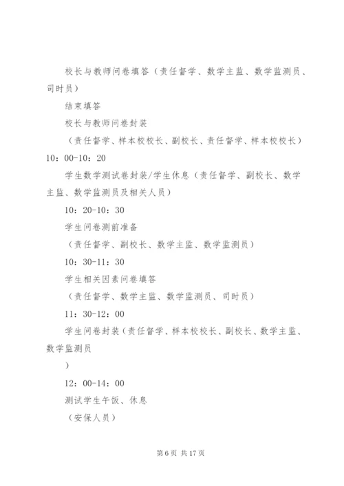 学校某年国家义务教育质量监测实施方案.docx