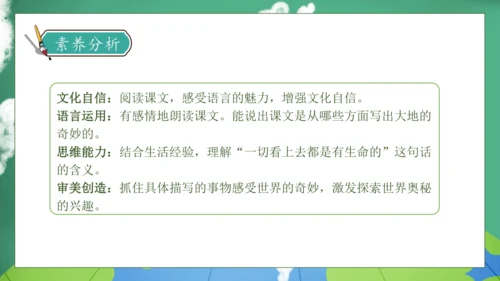 【核心素养】部编版语文三年级下册-22. 我们奇妙的世界 第2课时（课件）