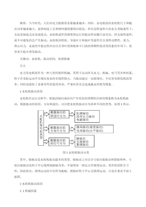 水轮机振动原因分析与处理.docx