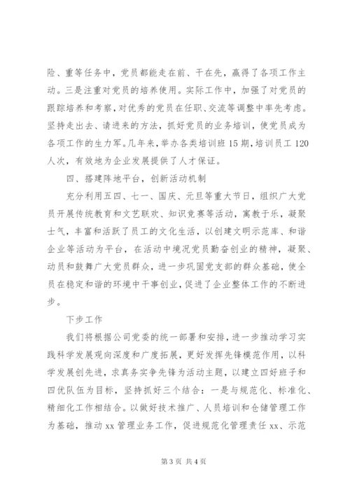 公司企业党建工作汇报材料.docx