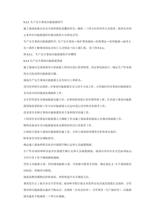 安全生产事故应急专项预案及专项措施.docx