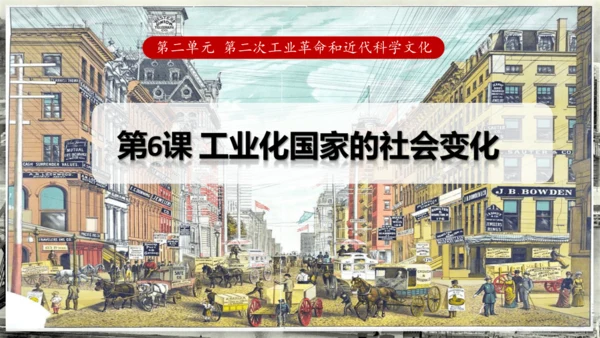 第6课 工业化国家的社会变化  课件（20张PPT）