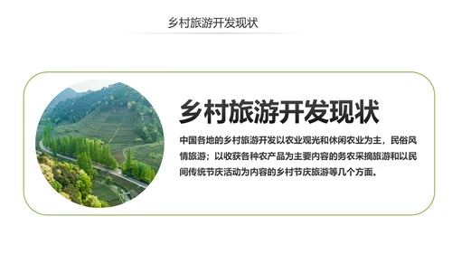 乡村旅游规划新农村建设详细解读PPT模板