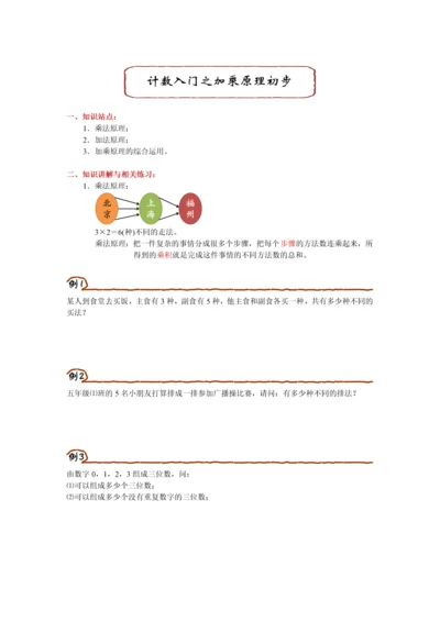 计数入门之加乘原理初步.docx