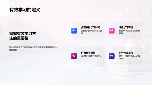 三年级学习方法讲解PPT模板