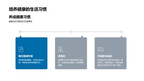 健康教育运动讲座PPT模板