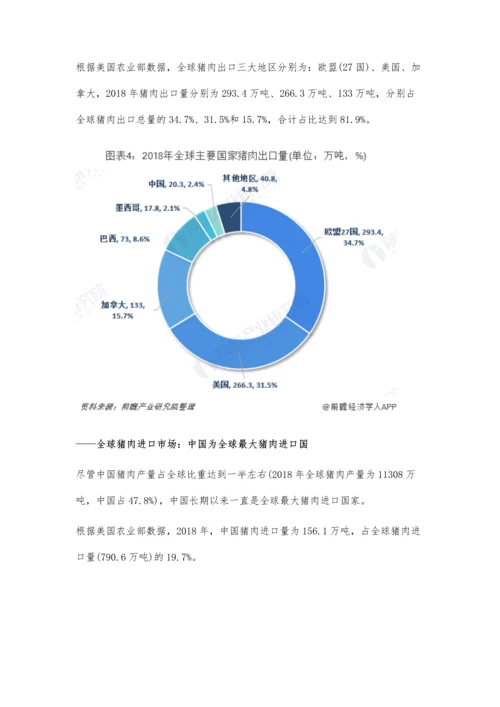 中国猪肉行业市场现状及发展趋势分析-进口增量短期难以弥补国内供给缺口.docx