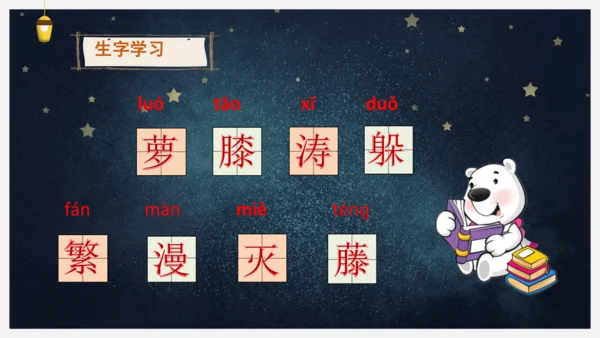 统编版语文四年级下册9短诗三首《繁星（七一）》课件