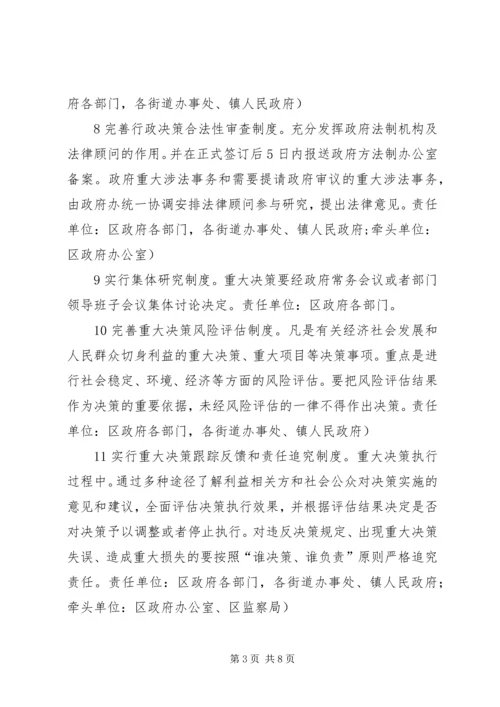 民政局推进依法行政规划.docx