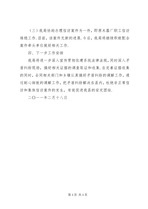信访维稳督查关于信访维稳专项督查工作开展情况.docx