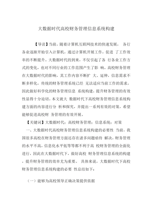 大数据时代高校财务管理信息系统构建.docx