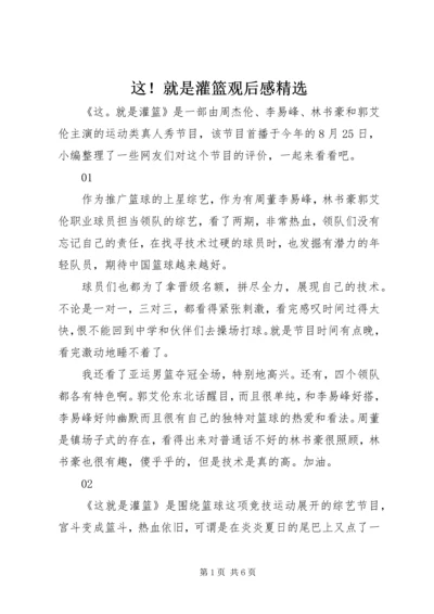 这！就是灌篮观后感精选.docx