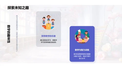 数学实际运用教学PPT模板