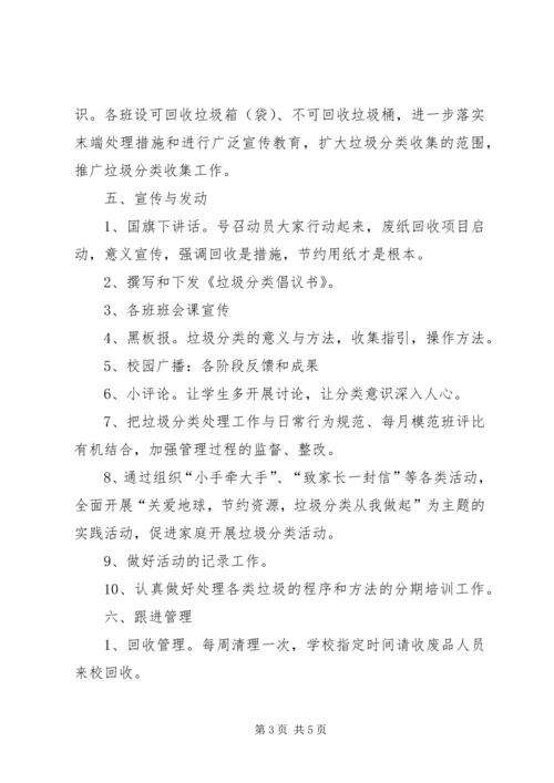 龙门中学垃圾分类宣传教育方案[精选] (4).docx