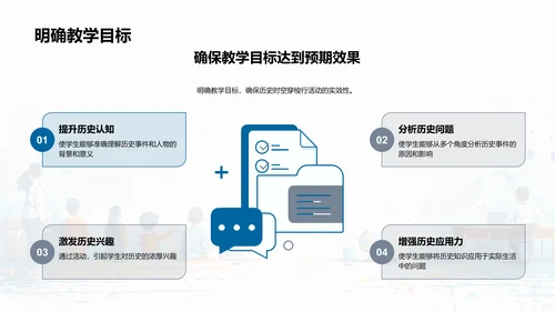 历史课活动创新教学PPT模板