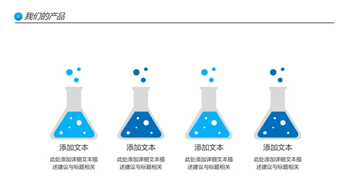 化学实验室医疗科技工业科研宣传PPT模板