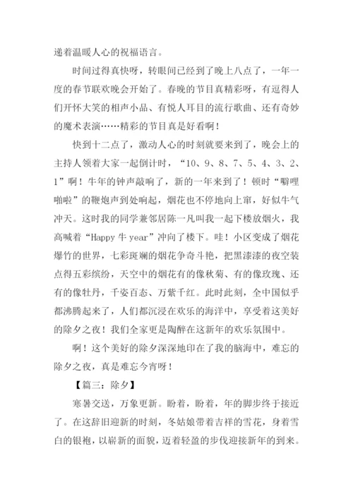 关于除夕的作文700字.docx