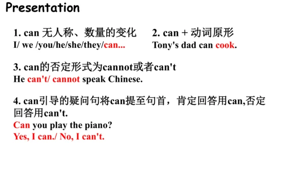 Module 2 What can you do Unit 1 课件