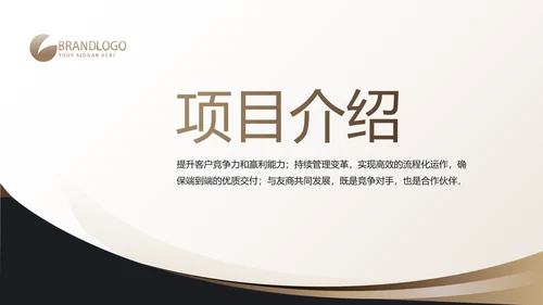 高端大气商业计划书PPT动态模板