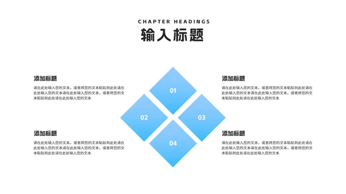 蓝色渐变几何风毕业论文答辩汇报演讲PPT模板