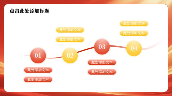 红色简约党政风长津湖战役主题党政教育PPT模板