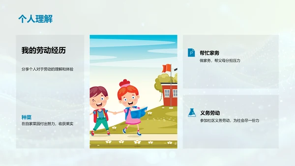 劳动技能的学习和应用