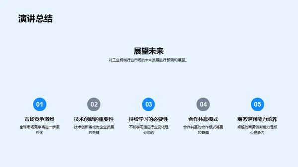 工业机械业谈判艺术